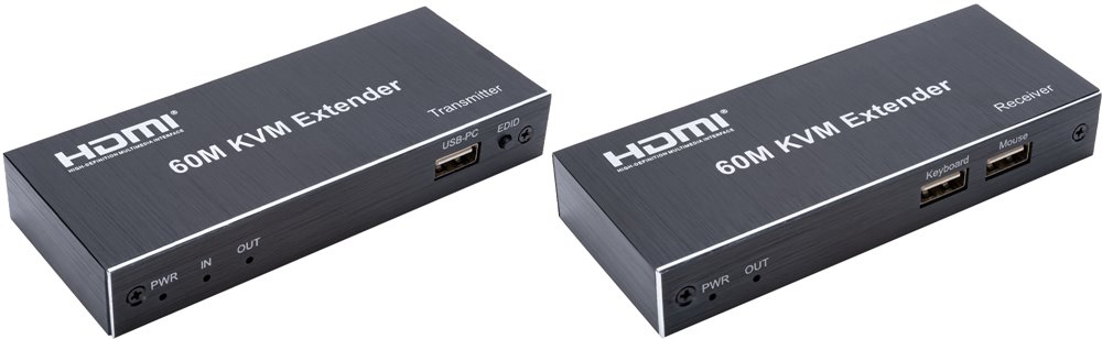 OMX-01KVKV0002 1080p 60Hz HDMI KVM Extender up to 60 Meters by Ocean Matrix